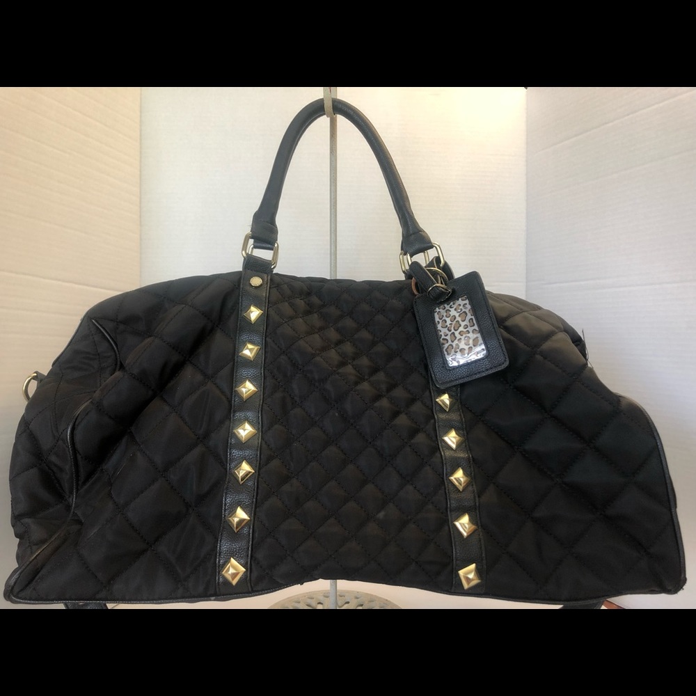 Steve Madden Quilted Weekender bag